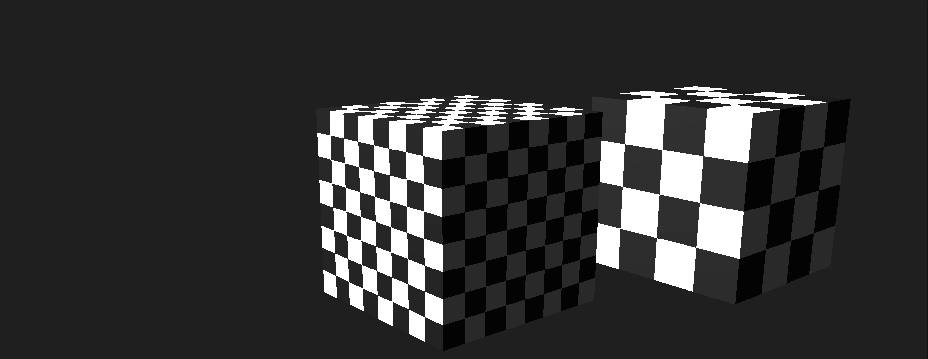 Perspective-correct cube